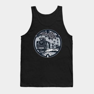 Yamaguchi City Manhole Cover Art Alternative Color Tank Top